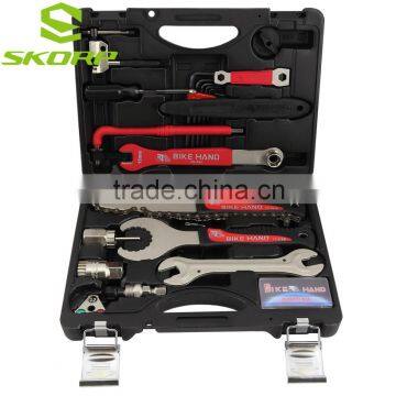 BIKE HAND YC-728 18 Items Bike Tool Box Bicycle Repair Bike Tool Kit