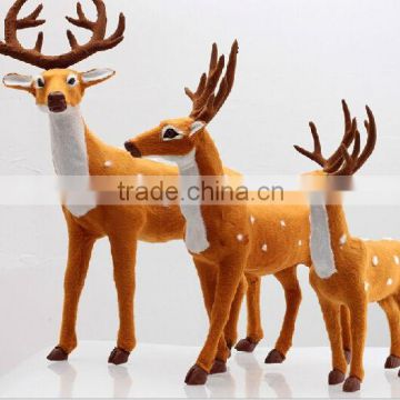 Simulated Deer Fabric Christmas Decor