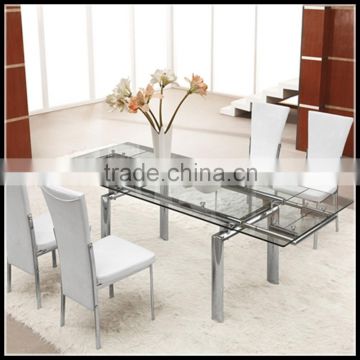Glass Dining Table And Chairs for Dining Room Furniture