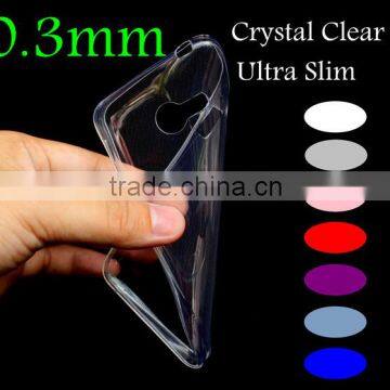 0.3mm Crystal Clear Soft TPU Case Cover For ASUS Zenfone 4