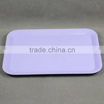 oblong shape melamine serving tray for promotion