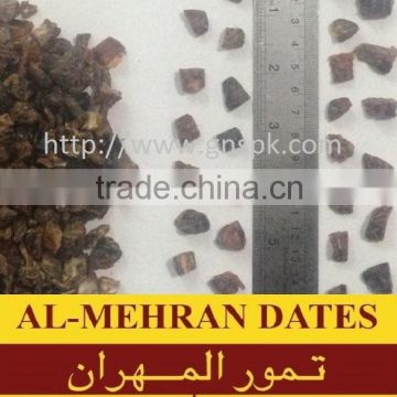 Diced and Chopped Dates Rice Flour Rolled Dates in 8-10mm size ISO 22000 HACCP KOSHER Certified by GNS Pakistan