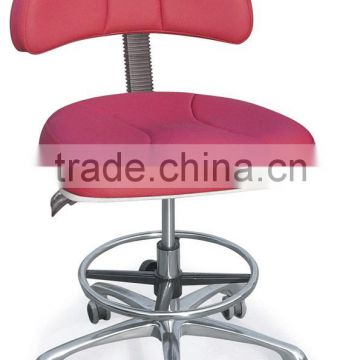 Soft leather Dentist stool of upholster dental stool