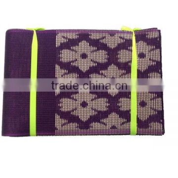 2016 Purple African Head Tie Nigeria aso-oke jubilee headtie for women