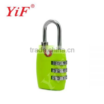YiFeng 3 Dials PC Travel Luggage combination TSA Lock TSA335