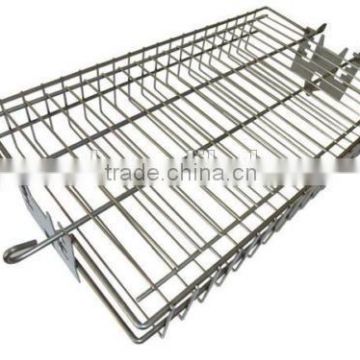 BBQ Rotisserie Wire Grilling Vegetable Fish Basket