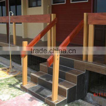 Chalet Stairs FRP Handrail, Composite Handrail, Fiberglass Handrail.