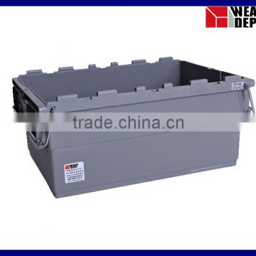 600*400*260mm Plastic Packaging Box with Handle