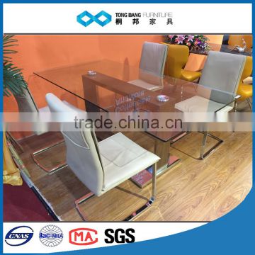 TB furniture of dining import from china quality glass dining dinette sets