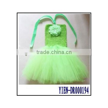 Halter Light Green Kid Ball Gown Dresses Sample Test Welcomed