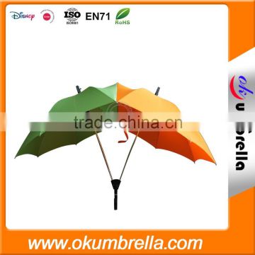 China supply double umbrella,lover umbrella for two person