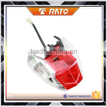 Small high power red motorcycle tail light