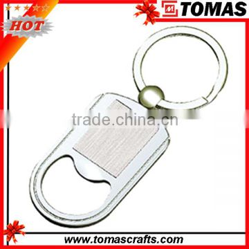 Wholesale high quality custom metal beer bottle opener keychain