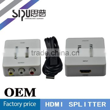 SIPU factory price hdmi rca splitter 3D 1080p