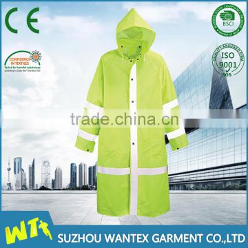 HOT waterproof raincoat fabric reflective disposable raincoat