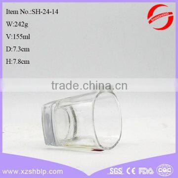 concise style colored drinking glasses wholesale drinking bottle