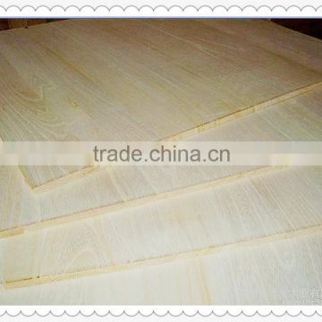 Finger Jointed Panels/Boards For Construction With Natural Color Paulownia Wooden Timber