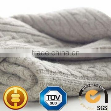 2015 Soft Best Quality Cable Knit Blankets