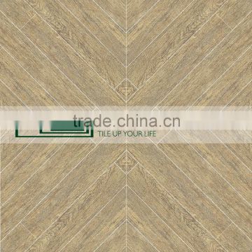 China Factory Imitating Wood 150x900mm Standard Vitrified Garden Wall Tile