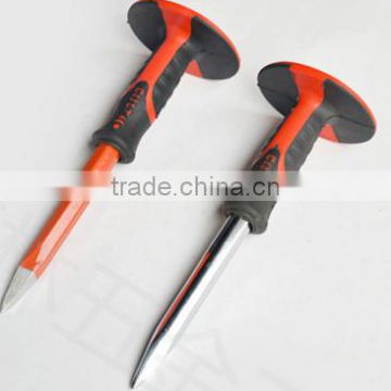 Good quality of cold chisel with rubber handle