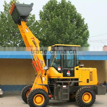 ZL15 farm wheel loader type backhoe with digger 38KW low cost price