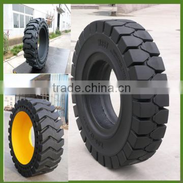 cheap 6.50-10 solid tire with holes