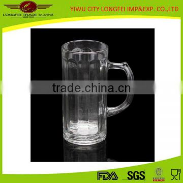 Factory Wholesale Drinking Cup 400ML Cheap Deep Transparent Beer Cup