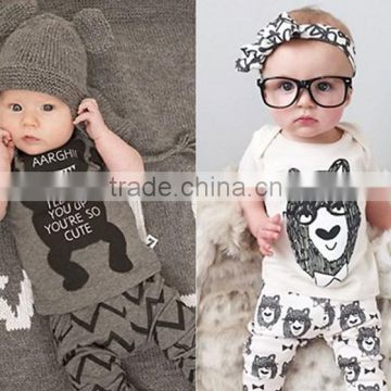China supplier baby clothes newborn winter long sleeve infants pyjamas import from china