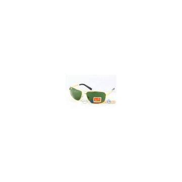 Ray-Ban RB3281-Gold Frame with Green Lens..,,