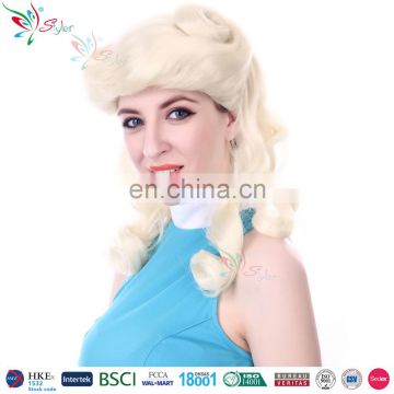 wholesale curly synthetic fibre fashion golden girls hair wigs