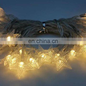 Hot Selling Wedding Starry Copper Wire USB Powered Star Shape LED Holiday Fairy String Lights