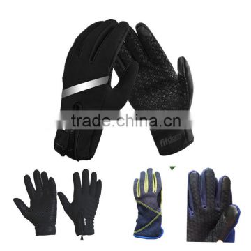 polyester top quality ski glove Men's protective ski gloves
