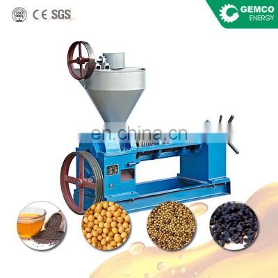 Low cost soybean oil extraction processing by new oil pressing machine