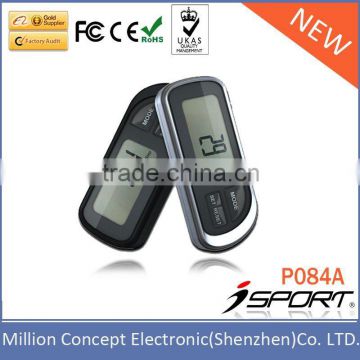 Hot Selling Free pedometer step calorie walking meter