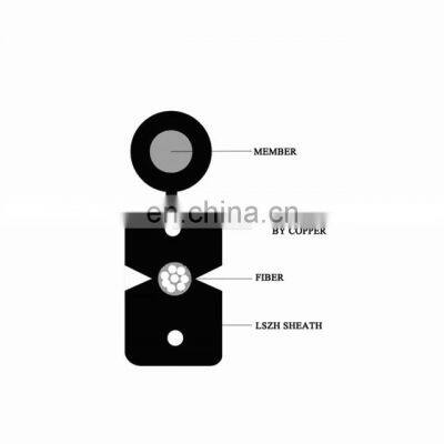 2core outdoor 2 core fiber optic cable for FTTX application