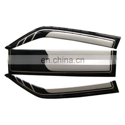 Two Color indow Deflectors Tape-on Rain Guards Vent Deflector Vent Visor For Honda Civic