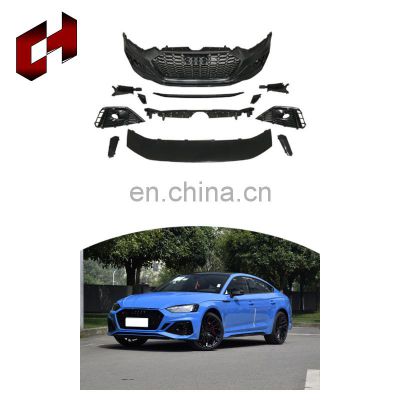 CH Good Quality Auto Tuning Parts Front Rear Bumper Front Lip Stop Light Whole Bodykit For Audi A5 2021+ To Rs5
