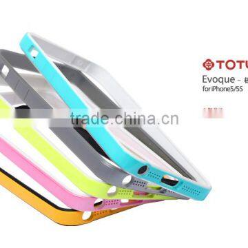 Promotion colored back cell phone case for apple iphone 5