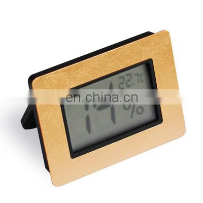 NEW Digital Hygrometer for cigar humidor with Metal Frame with LCD screen cigar accessories