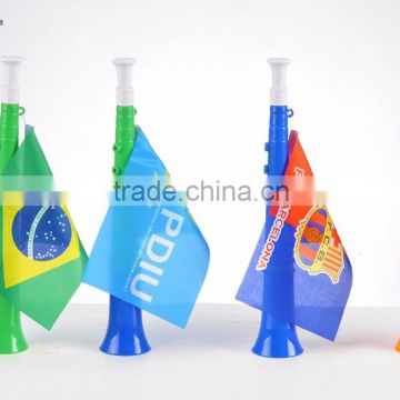Hand Held Air Horn for Sport Games with National Flag