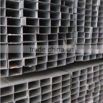 Furniture used Pre galvanized Rectangular carbon steel Pipe Price List