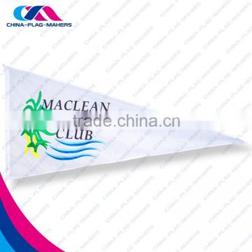 custom business company 110g polyester flag for promotion