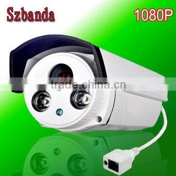 1080P 3.0 Megapixels outdoor night vision popular waterproof ourdoor hd ip camera with P2P, ONVIF.