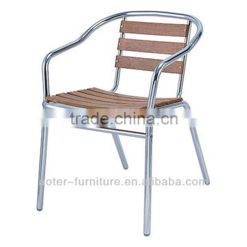 2016 aluminum restaurant used wood dining chair
