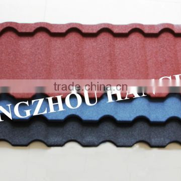 Stone coated metal roof tile best building material of home building