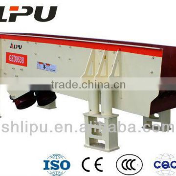 Mechanical motor vibrator feeder with continuous working