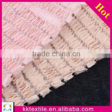 Fashion style 2014 Newest design guipure lace fabric