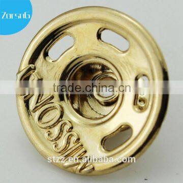 Custom denim button as accessory metal jean button for jeans with your owned design