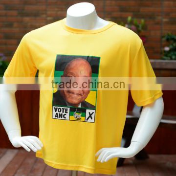 Cheap election t shirt print t-shirt polyester t-shirt