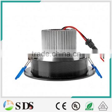 LED downlight 5W Warm White Black high power Dimmable led downlight